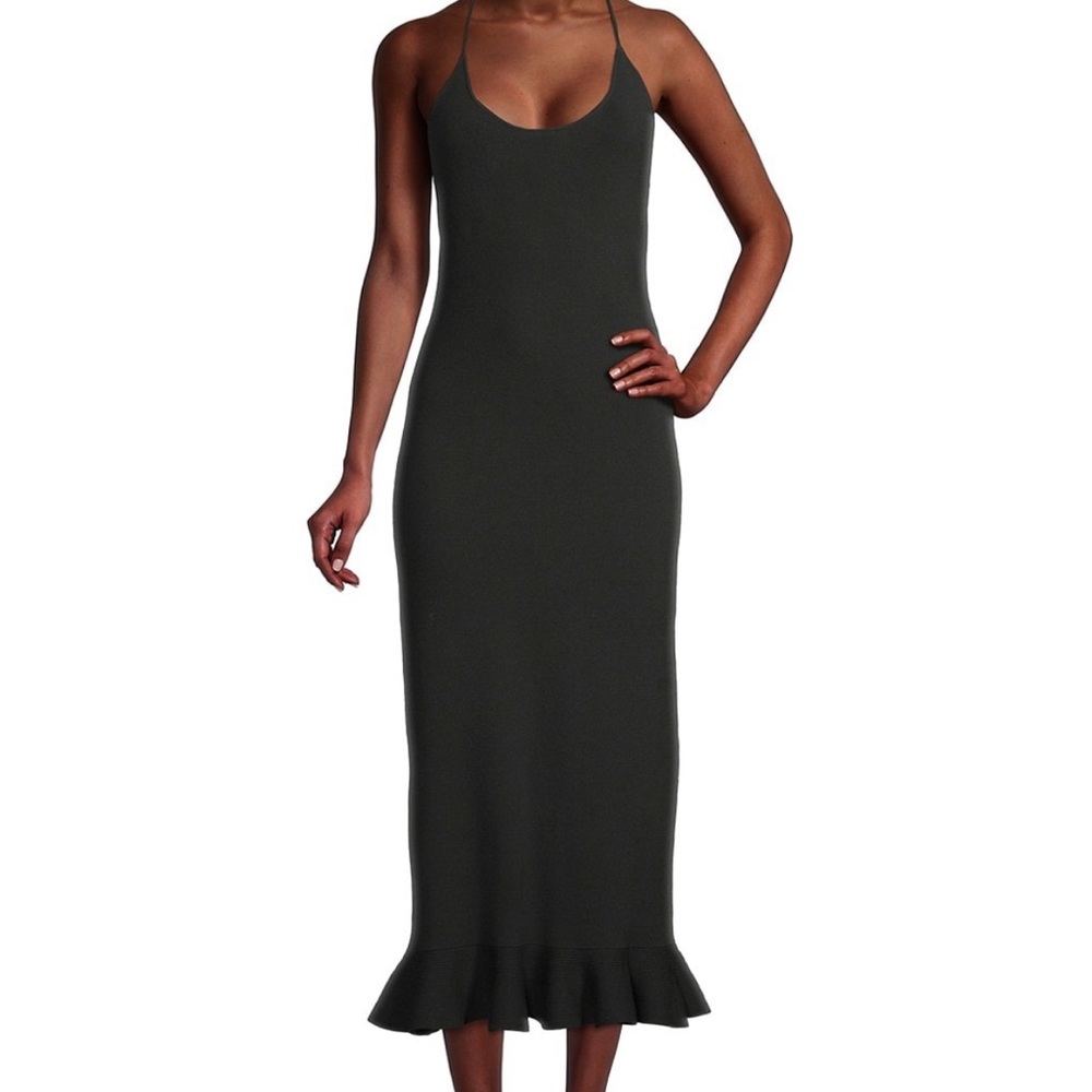 Rebecca Taylor Compact Stretch Column Midi-Dress - XL - NWT